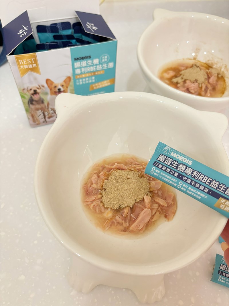 女人知己試用大隊,口碑行銷,部落客行銷,Moegis萌吉 腸道生機專利RBE益生菌,寵物益生菌,專利RBE益生元,專利蔬果酵素,小分子胜肽,藍藻粉,維持免疫力,幫助維持消化道機能,維持正常食慾,改變細菌叢生態,腸胃保健,犬貓適用